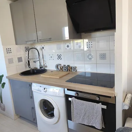 T2 L Isle D'abeau Confortable Avec Terrasse Et Garage Prive شقة